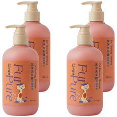 FurPure 毛寵淨 貓用 潔淨洗毛露, 4瓶, 300ml