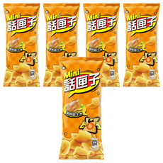 波卡 話匣子 Mini 炙烤雞汁口味玉米片, 48g, 5個