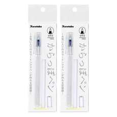 Kuretake 吳竹 細字空心筆 ECF160-401, 1色, 2支