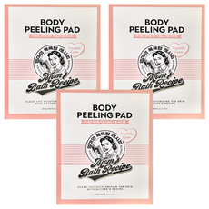 mom's Bath recipe 身體去角質墊 強效型 8入, 3個, 200ml