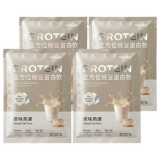 WEDAR 薇達 全方位豌豆蛋白飲 原味燕麥, 34g, 4個