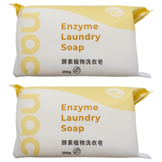 nac nac 酵素植物洗衣皂, 200g, 2個