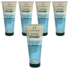 THE BODY SHOP 美體小舖 薄荷舒緩足部磨砂膏 去角質, 5個, 100ml