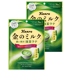 Kanro 甘樂 甘樂金色抹茶拿鐵糖, 58.5g, 2個