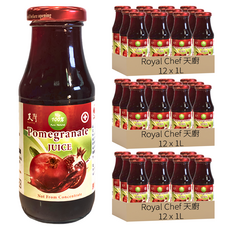 Royal Chef 天廚 100%天然石榴汁, 1L, 36瓶