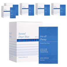 LAVOIR 衣物柔軟香氛烘衣紙 鳶尾牡丹, 6個, 40片