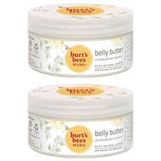 BURT'S BEES 媽咪彈力身體霜, 2個, 185g