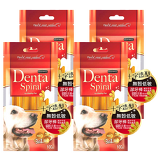 GOODIES 無穀低敏潔牙棒 十字造型, 100g, 4個, 原味