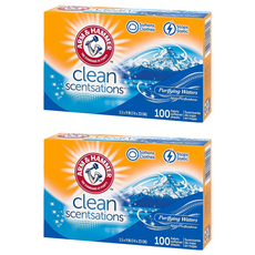 Arm&Hammer 衣物柔軟片 清新香氛, 100片, 2個