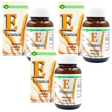 優質生活 維他命E, 3罐, 60顆