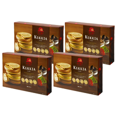 AKAI BOHSHI 紅帽子 Tivoli Tivon 法蘭酥禮盒, 牛奶可可風味 x 8 + 黑可可風味 x 8 + 抹茶可可風味 x 8 + 草莓可可風味 x 8, 4盒