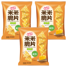 Cadina 卡迪那 米米脆片 起司口味, 45g, 3包