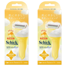 Schick 舒適牌 舒芙仕女除毛刀 晶透煥亮 刀把 + 刀片 2個, 1個裝