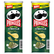 PRINGLES 品客 究極旨味海苔塩風味洋芋片, 95g, 2個