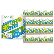 nepia 王子 2層加厚廚房紙巾 100張, 2捲, 96袋