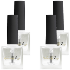 韓伊秀HANYIXUI 強韌指尖鑽石護甲油 透明色, 4個, 15ml