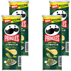 PRINGLES 品客 究極旨味海苔塩風味洋芋片, 95g, 4罐