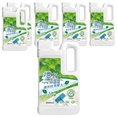 優淨坊 酵素防霉地板清潔劑 尤加利, 6個, 2L