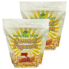 NATURAL PARK 加拿大爆米花 焦糖口味, 2個, 130g