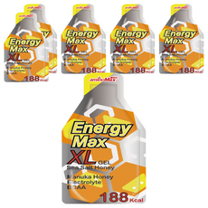 aminoMax 邁克仕 XL能量包 蜂蜜海鹽, 57ml, 6包