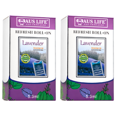 AUS LIFE 澳思萊 薰衣草滾珠精油, 5.3ml, 2瓶