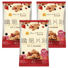 The Chala 蕎拉燕麥 纖脆片刻 野莓果, 30g, 3包