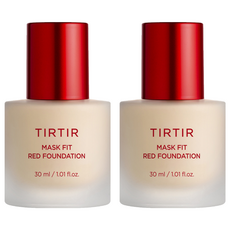 TIRTIR 持久定妝光彩粉底液 SPF40/PA++ 30ml, 24W 暖調米膚, 2個
