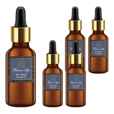 斐孟SPA 抗老保濕純植物按摩油, 5瓶, 100ml