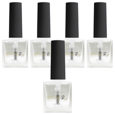 韓伊秀HANYIXUI 強韌指尖鑽石護甲油 透明色, 5個, 15ml