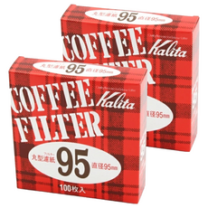 Kalita 咖啡濾紙 圓形 501-268 95mm, 100張, 2盒