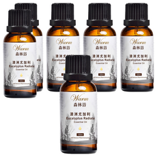 Warm 森林浴系列單方純精油 澳洲尤加利, 6個, 100ml
