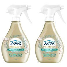 febreze 風倍清 織物除菌消臭噴霧 Premiun 洗淨清香, 2個, 370ml