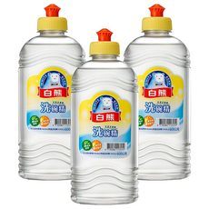 白熊 洗碗精, 600g, 3瓶