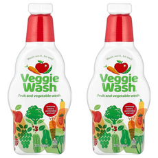 Veggie Wash 自然蔬菜水果洗潔劑, 2個, 946ml