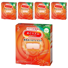 Kao 花王 MegRhythm 美舒律 蒸氣眼罩 森林浴, 5個裝, 5個