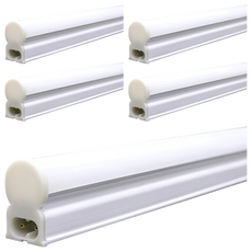 APEX LIGHTING 艾沛斯照明 LED T5 2尺支架燈 10W 6500K AP-I210D, 白光, 5個