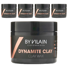 BY VILAIN 無光澤凝土髮蠟Dynamite Clay, 65ml, 5個