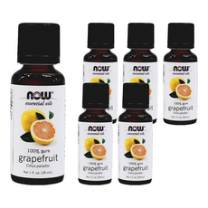 NOW Foods 純葡萄柚精油, 30ml, 6罐