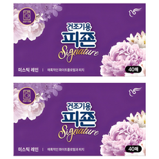 碧珍 Signature系列 烘衣機專用香氛柔軟紙 神秘雨, 2個, 40片