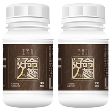 Well Life 悅生活 美實力 好命人蔘膠囊, 2個, 30顆