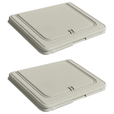 BangJiaShi 幫家適 棉麻收納箱 24L, 灰色, 2個