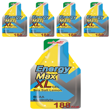 aminoMax 邁克仕 XL能量包 檸檬海鹽, 57ml, 5包