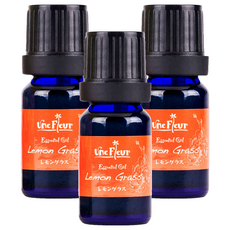 Jollyard 潔麗雅 單方精油 檸檬草, 3罐, 10ml