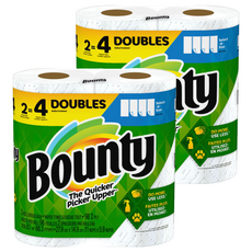 Bounty 兩層隨意撕特級廚房紙巾, 2捲, 2袋