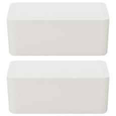 MUJI 無印良品 聚丙烯濕紙巾盒 19 x 12 x 7cm, 2個