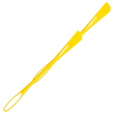 SUNCRAFT 川嶋 調味攪拌棒 ts-01 24cm 黃色, 1入, 2支