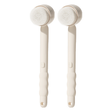 DocoLab 電動洗澡刷II BC100, 2支, 1入, 白色
