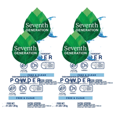 Seventh Generation 淨七代 洗碗機專用洗碗粉, 1280g, 4盒