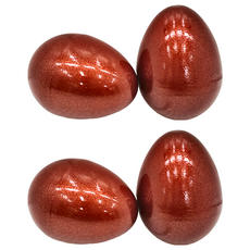 KingRosa 珍珠亮粉蛋沙鈴 珍珠紅 2個, 2組