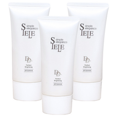 SIELE 希爾 瓷肌光采DD霜 保濕防曬 SPF35+++, 3個, 50ml, 自然色